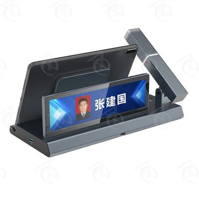 Draagbare congresoplossingsterminal ontworpen voor tablet